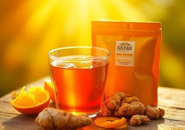 Solar Flare Ginger and Turmeric Tea